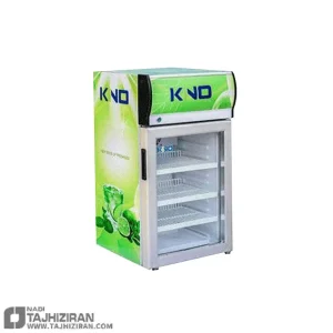 قیمت خرید یخچال مینی کولر kino مدل KR 400 BL شیشه رفلاکس