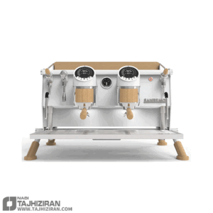 اسپرسو ساز سن رمو دو گروپ Café Racer Naked Custom Wood White